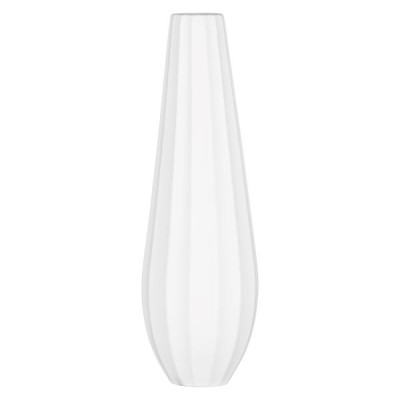 Ваза Ardesto Siena 8,5x27,5 см белый AR3810W
