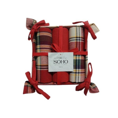 Набор полотенец 40x60 см SOHO Scotland 3 пр 87407C
