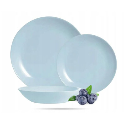 Столовый сервиз на 6 персон Luminarc Diwali Paradise Blue 18 пр (арт. V6212)