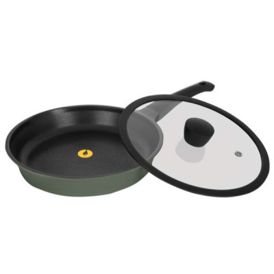 Сковорода глубокая с крышкой Ringel Zitrone Olive 28 см RG-2108-28/OL
