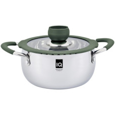 Кастрюля IQ Be Trendy Dark green 18 см 2,2 л IQ-2044-18