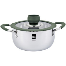 Кастрюля IQ Be Trendy Dark green 20 см 3,4 л IQ-2044-20