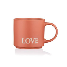 Кружка Ardesto Love 420 мл оранжевый AR3043OR
