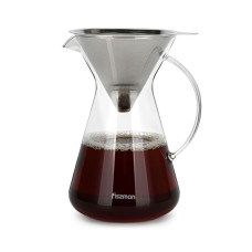 Кофейник Fissman Pour Over 900 мл со стальным фильтром 9083 F