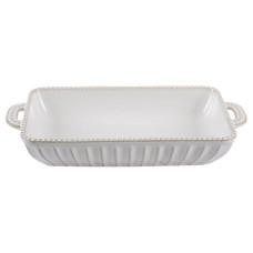Форма керамическая прямоугольная Limited Edition Allegra Biege 34,5x17x6 см GJH009-34-2-129