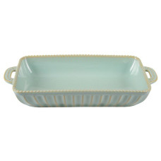 Форма керамическая прямоугольная Limited Edition Allegra Oliva 34,5x17x6 см GJH009-34-2-131