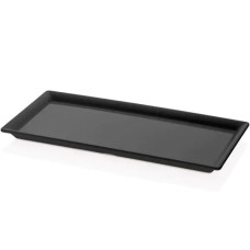 Блюдо меламиновое черное Kulsan 35x17 см 103517.BL