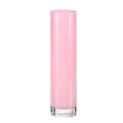Ваза 24 см Bohemia Crystal Lunelle розовая B82581