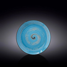 Тарелка круглая Wilmax Spiral Blue 20,5 см WL-669612 / A