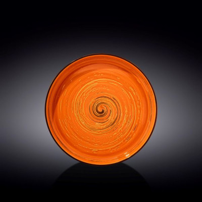 Тарелка с бортом 23 см Wilmax Spiral Orange WL-669319 / A