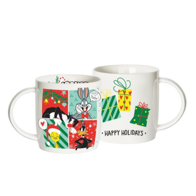 Кружка 350 мл Looney Tunes Happy holidays 75001644