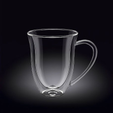 Кружка тюльпан с двойным дном Wilmax Thermo 300 мл WL-888726 / A
