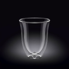 Стакан тюльпан с двойным дном Wilmax Thermo 300 мл WL-888712 / A