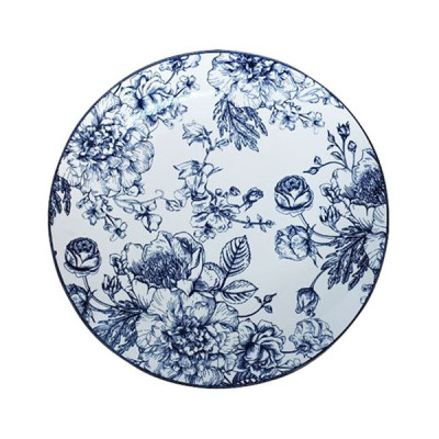 Десертная тарелка Limited Edition Blossom Blue 19 см, фарфор (арт. YF7001-2)