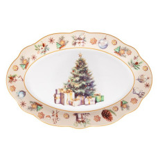 Блюдо овальное Lefard Tender Christmas 30,5 см 985-216