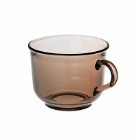 Чашка стеклянная дымная Black coffe 220 мл 431200