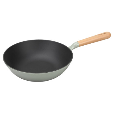 Сковорода чугунная WOK 26 см Ringel PrimaVera без крышки (арт. RG-1147-26/w ci)
