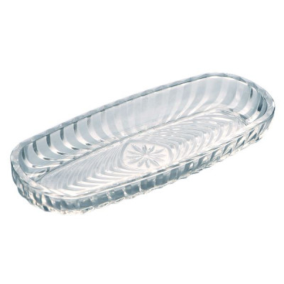 Блюдо овальное Ecomo Oval-A 18,5 см, стекло (арт.ELP-8000-ARW-F-K)