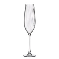 Набор бокалов для шампанского Bohemia Columba optic 260 мл 2 пр 1SI81-260/2
