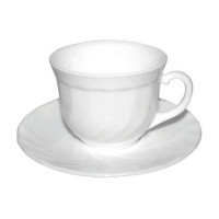 Чашка с блюдцем Luminarc Feston 220 мл 2 пр P7743
