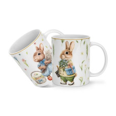 Набор кружек Fissman Easter 340 мл 2 пр фарфор 16105