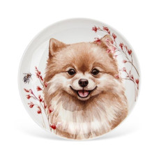 Тарелка Fissman Dogs 15 см фарфор 16078
