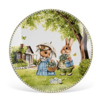 Тарелка Fissman Easter 20 см фарфор 16097
