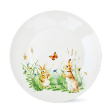 Тарелка Fissman Rabbit 27 см фарфор 13720